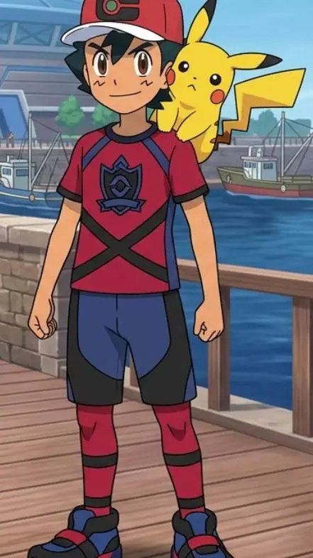 ai character: Ash background