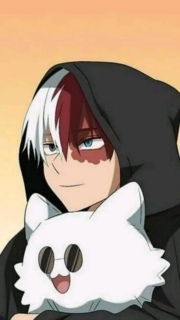 ai character: ❄️Shotō Todoroki🔥 background