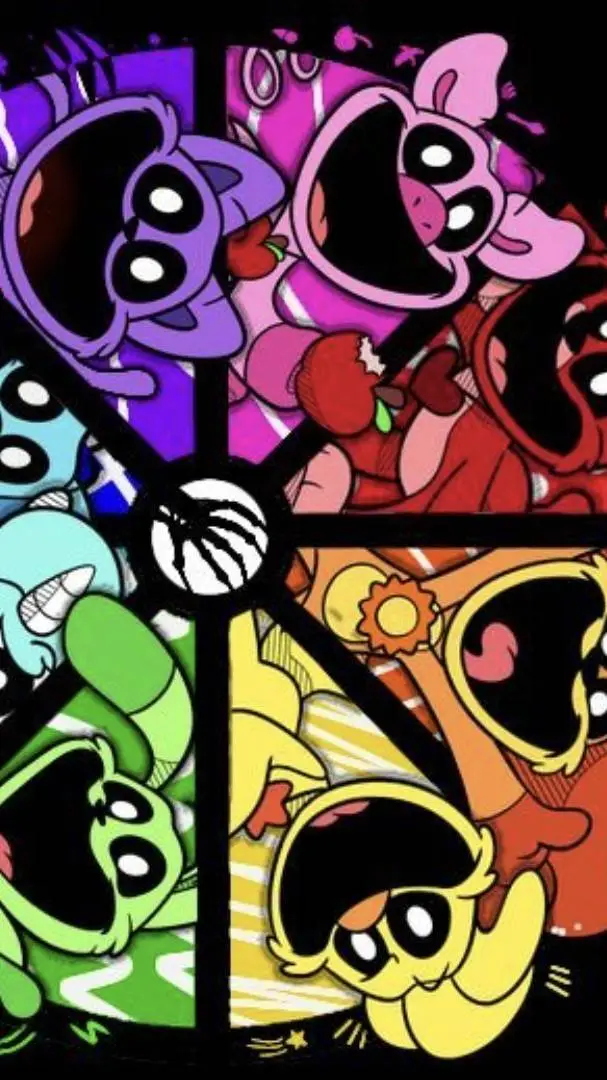 ai character: Smiley Critters  background