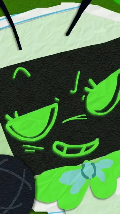 ai character: Dandys world!! background