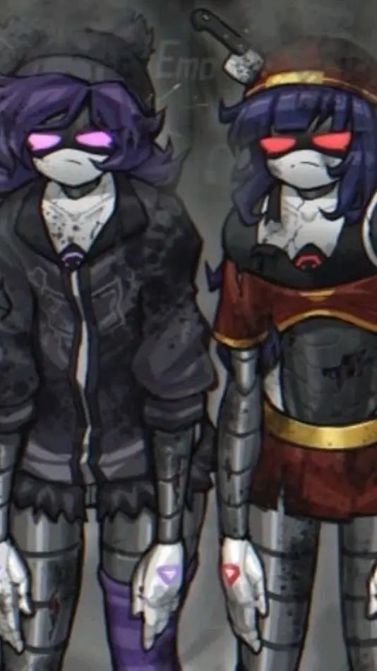 ai character: Uzi & Doll background