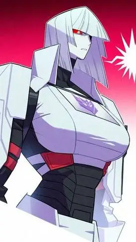 ai character: female megatron background