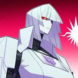 chat with ai character: female megatron
