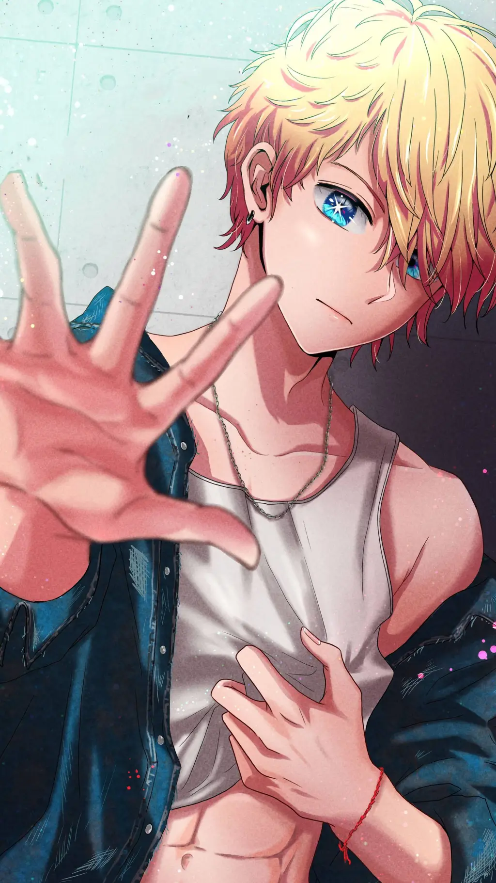 ai character: Aqua  background