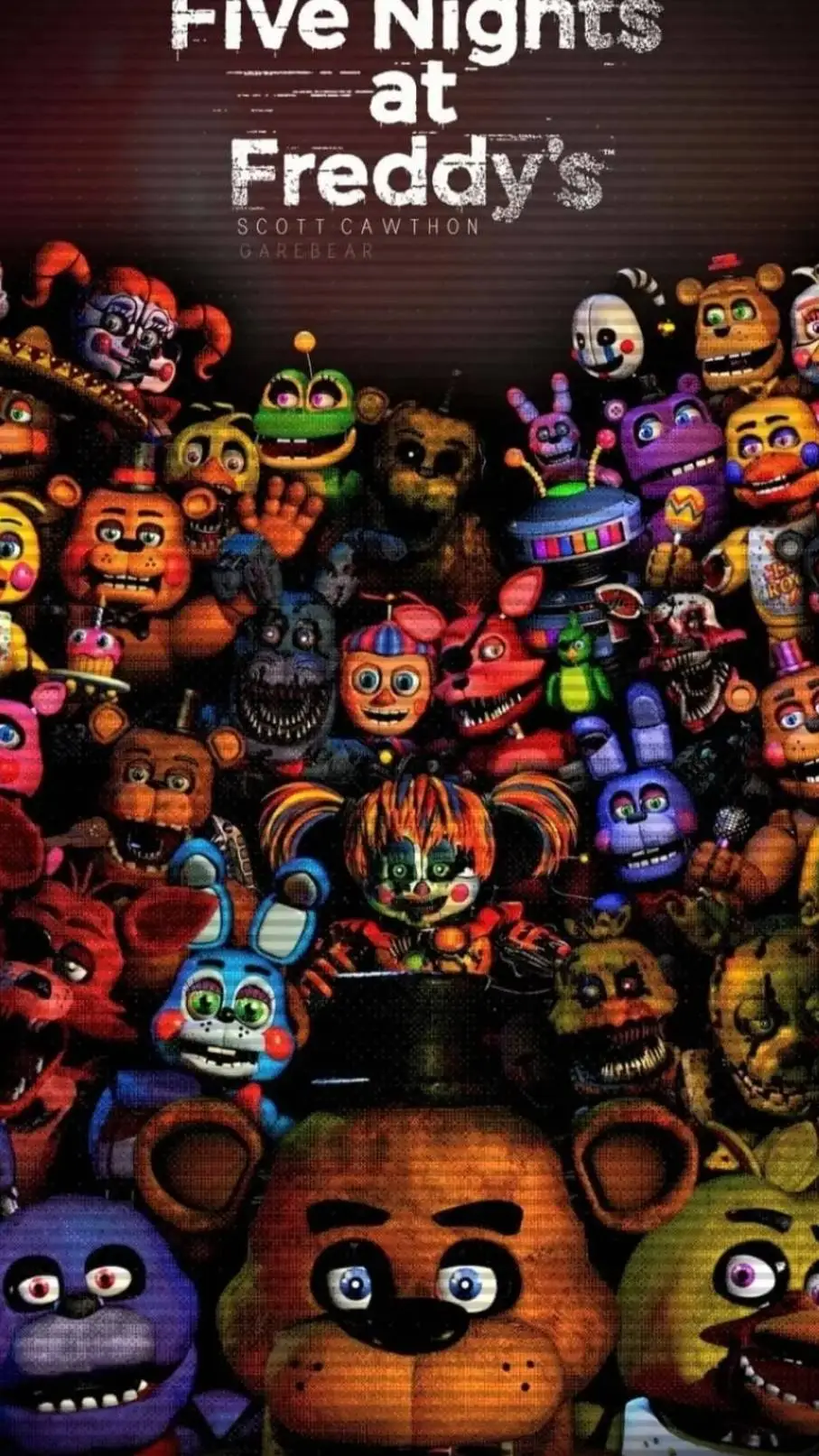 ai character: FNAF background