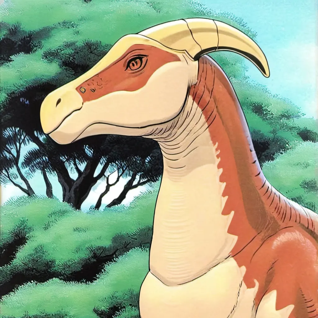 chat with ai character: Parasaurolophus 
