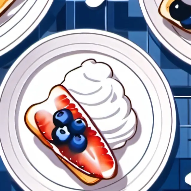 chat with ai character: waffles vs pancake