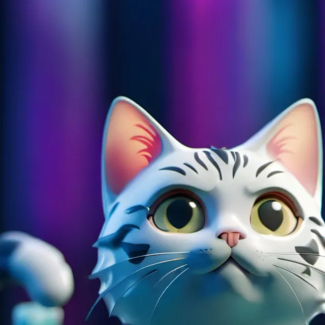 chat with ai character: cat party