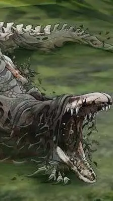 ai character: SCP 682  background