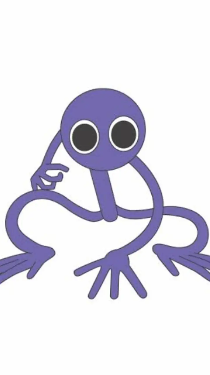 ai character: purple background