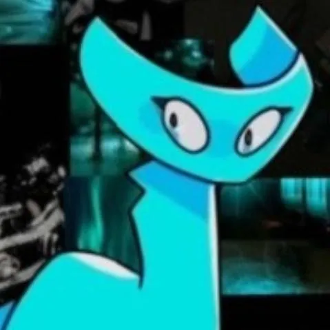 chat with ai character: cyan