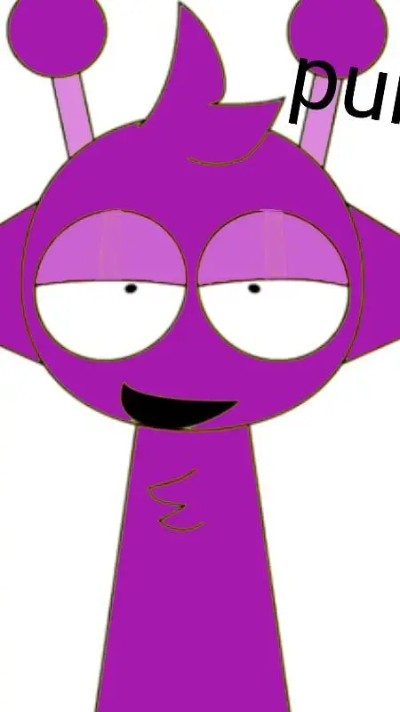 ai character: purpmion  background