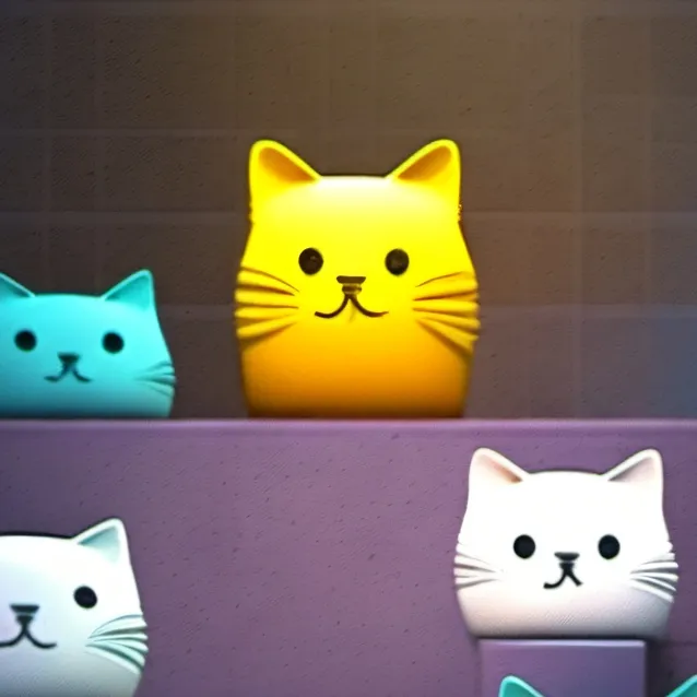 chat with ai character: emoji cat heat 