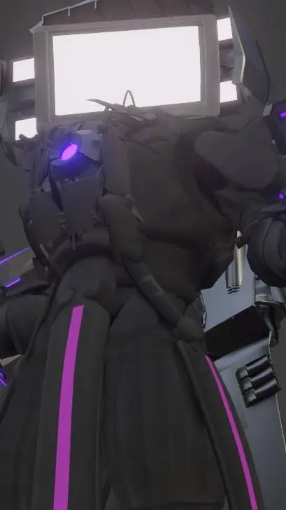 ai character: titan tv man fan background