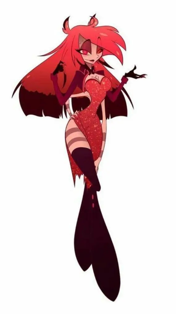 ai character: alastor woman background