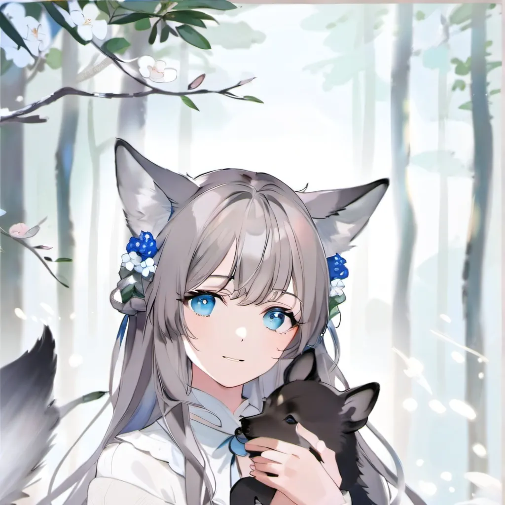 chat with ai character: Lany y el cachorro