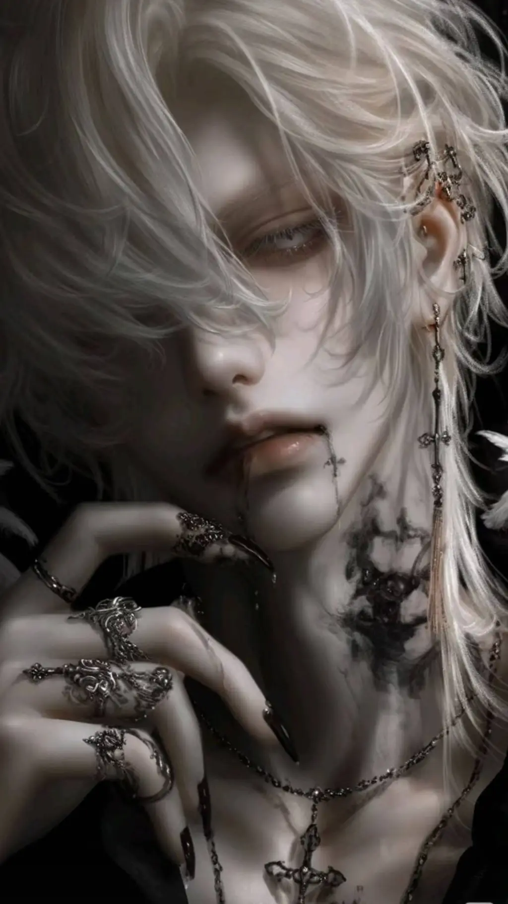 ai character: ∆ Caël  Velhris ∆ background