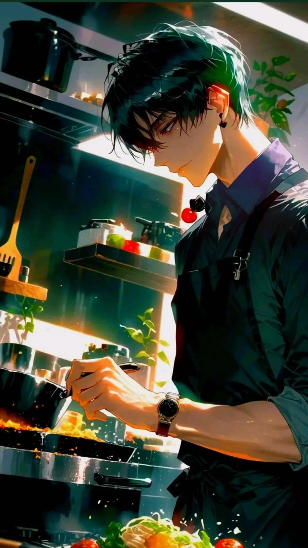 ai character: ♥️Jinwoo♥️ background