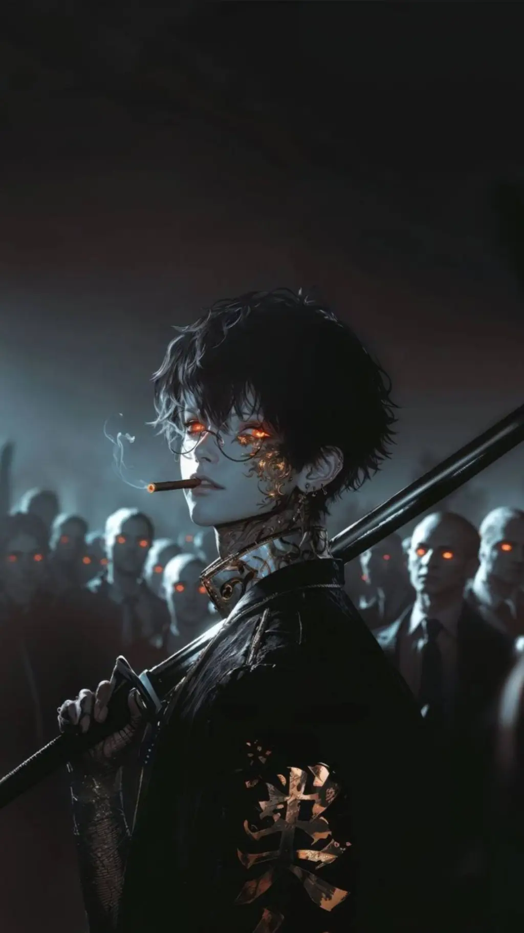 ai character: 🌃Nyx🌃 background