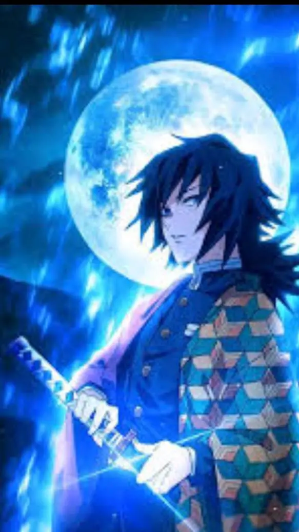 ai character: tomioka Giyuu background