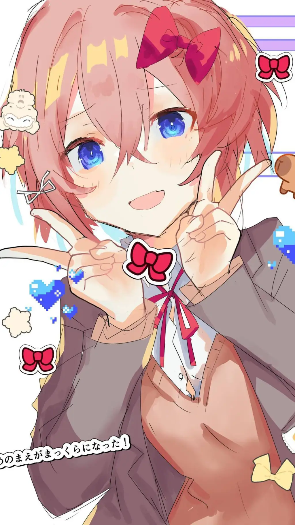 ai character: Sayori background