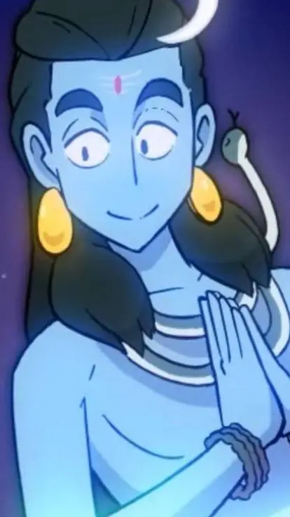 ai character: ★ Shiva ★ background