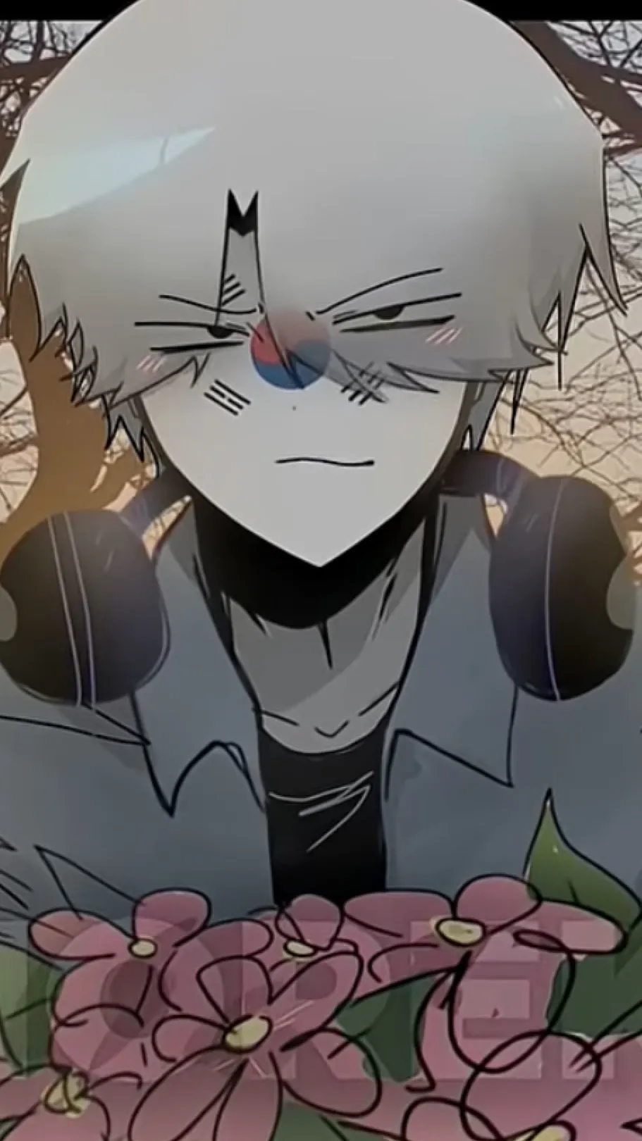 ai character: South Korea background