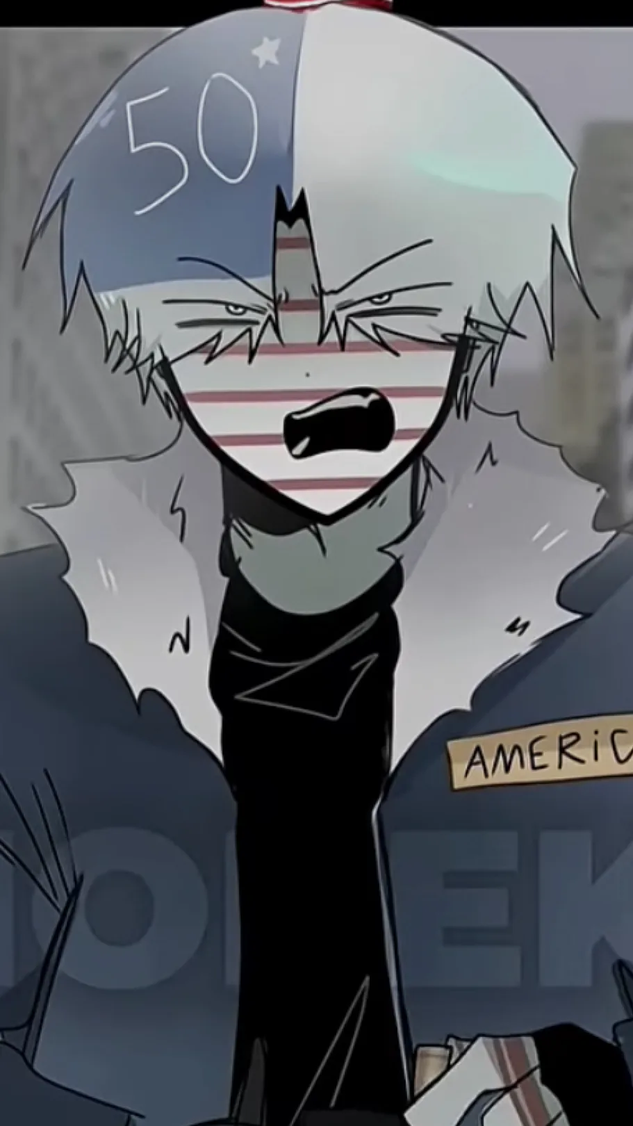 ai character: Princes blox fruit background