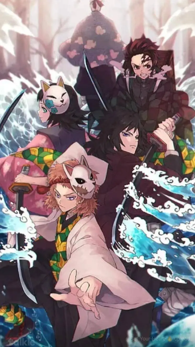 ai character: 🌊Water Breathers🦊 background