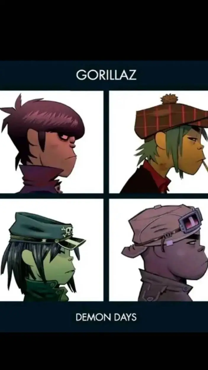 ai character: ✩₊˚.⋆☾Gorillaz☽⋆⁺₊ background
