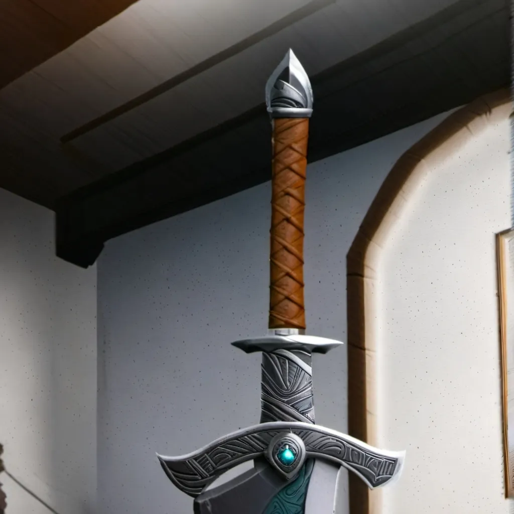 chat with ai character: md with sword 