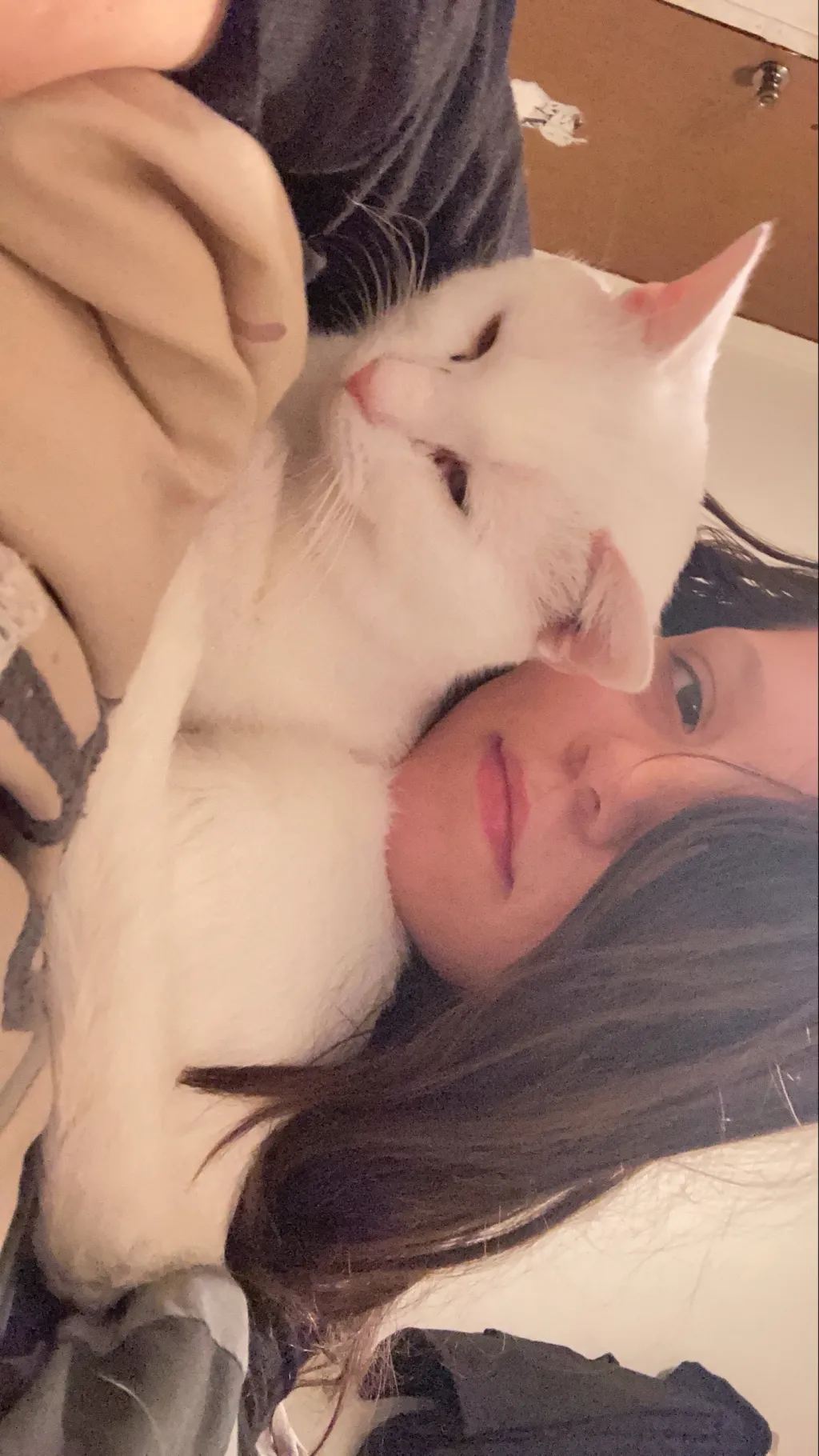 ai character: Autumn and powder background