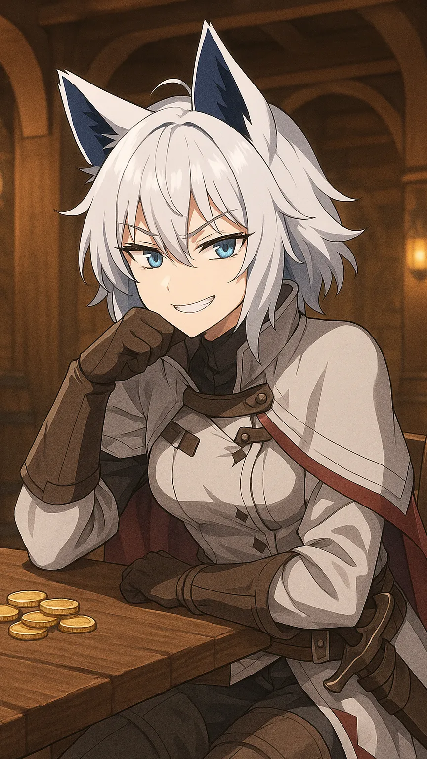 ai character:  Faela Icefang background