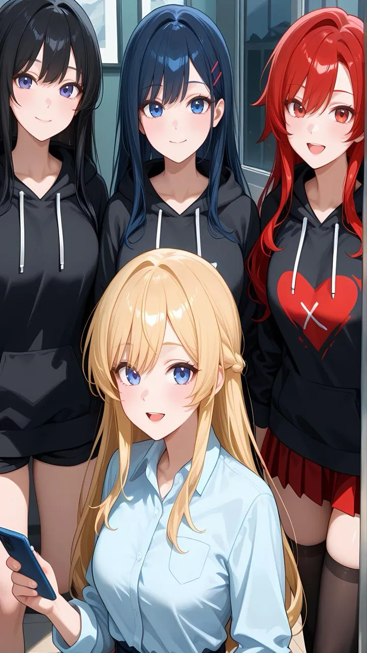 ai character: Clingy Sisters background