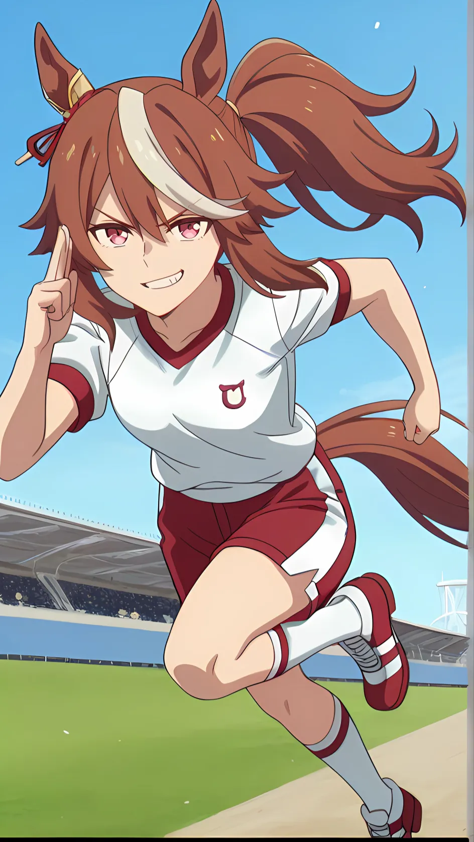 ai character: Flare background