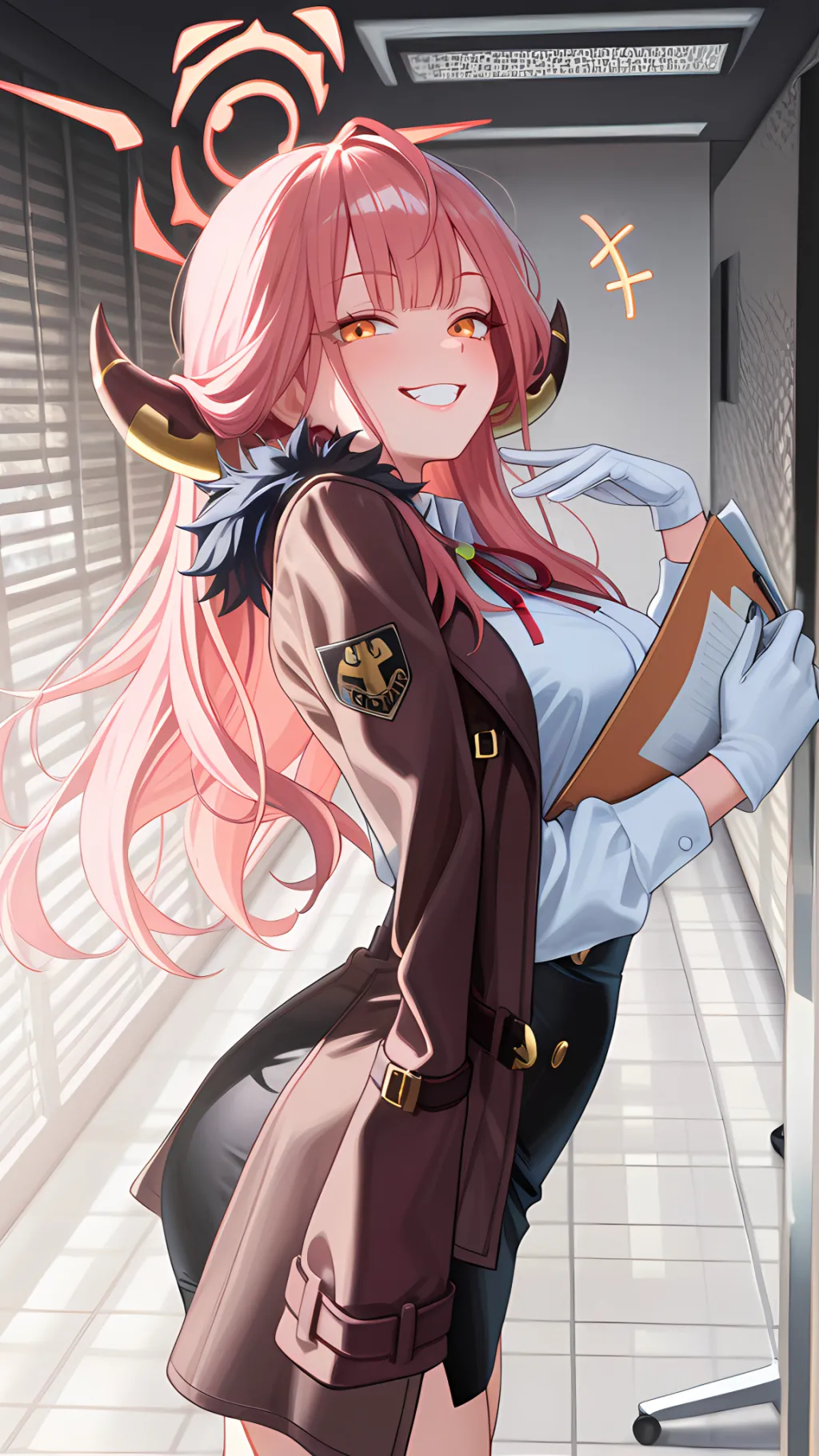 ai character: Rikuhachima Aru background