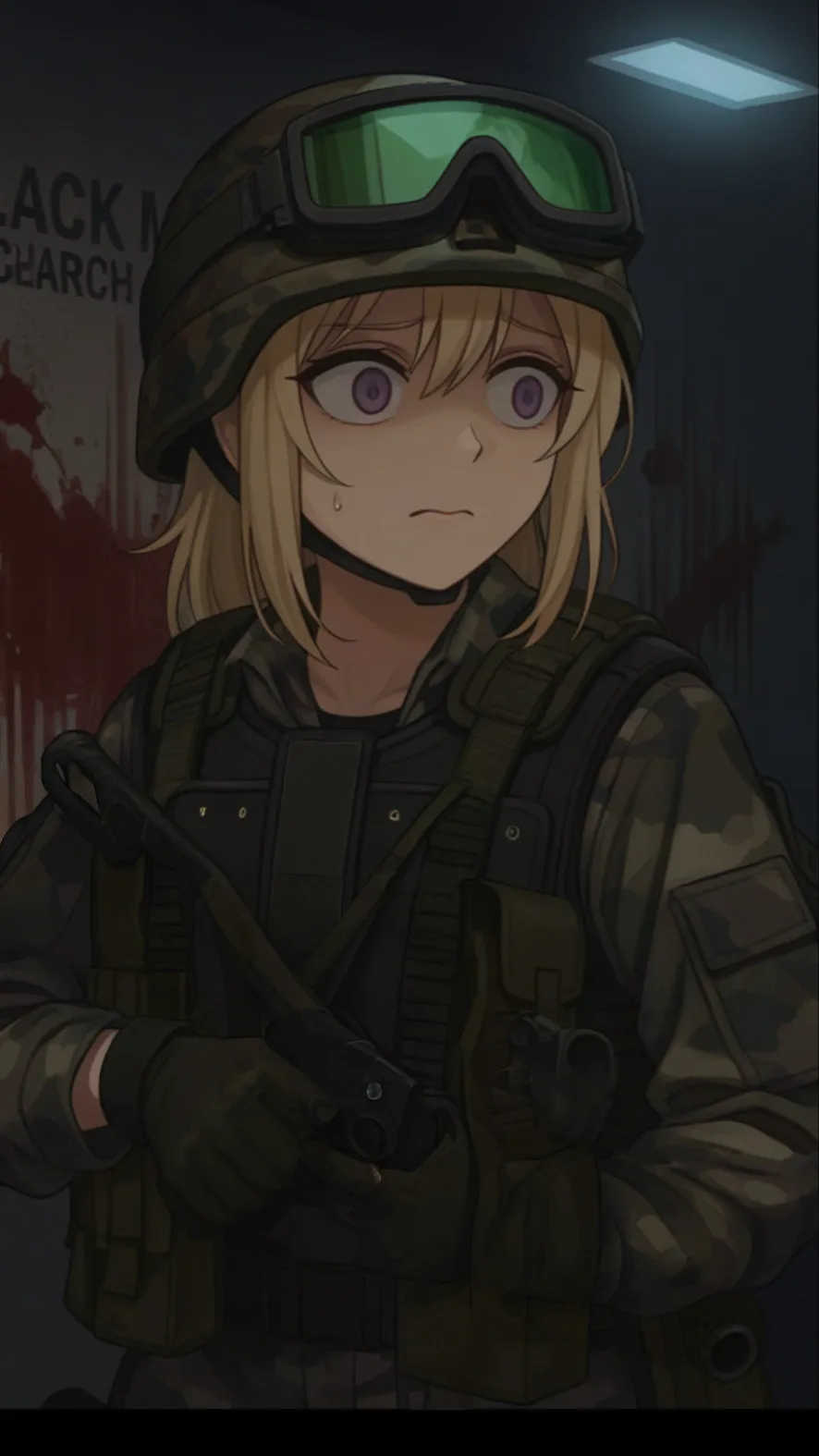 ai character: Aida Shephard  background