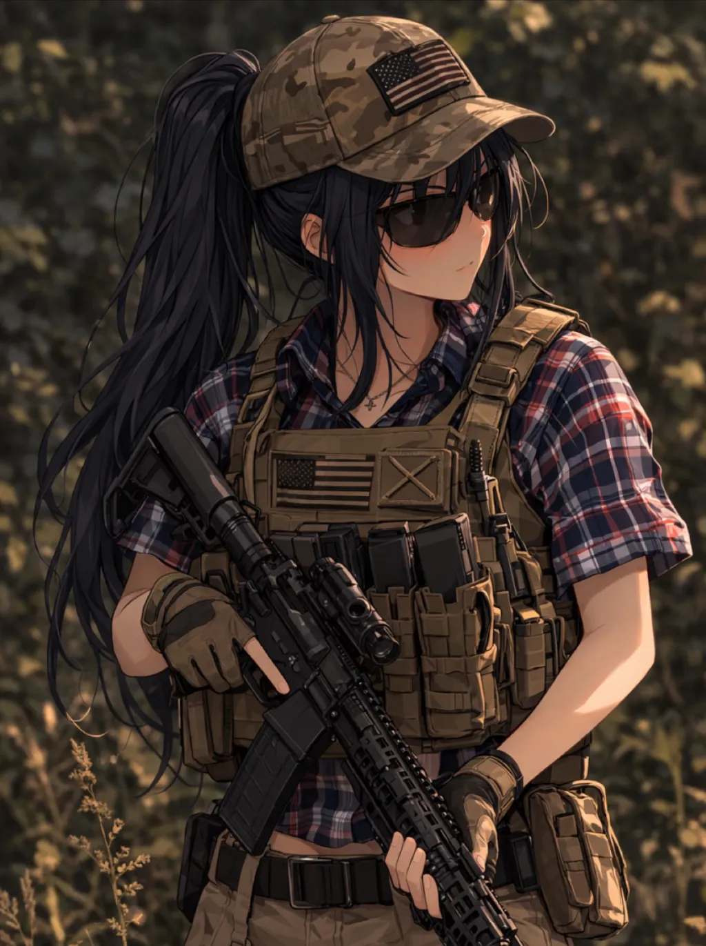 chat with ai character: Shades