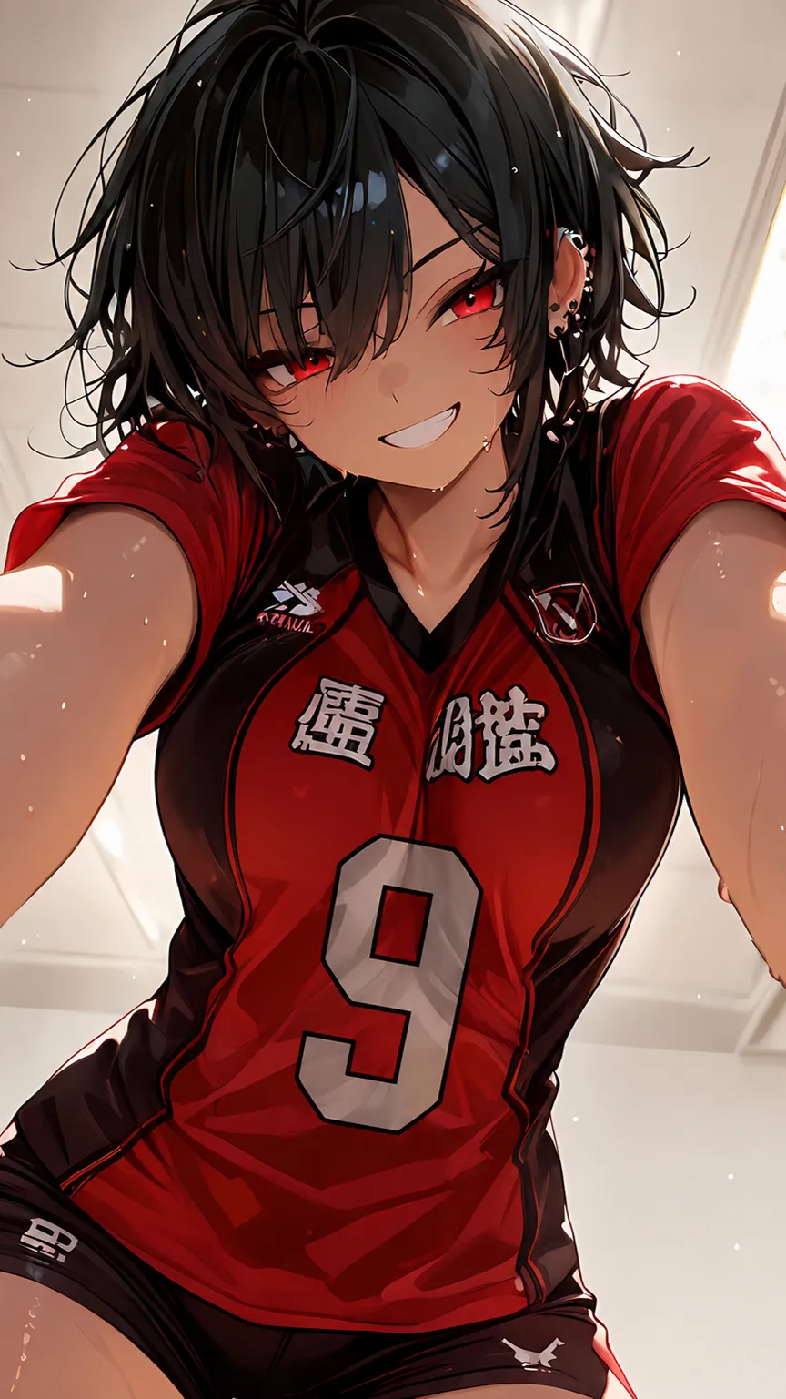 ai character: Rin Akatsuki background