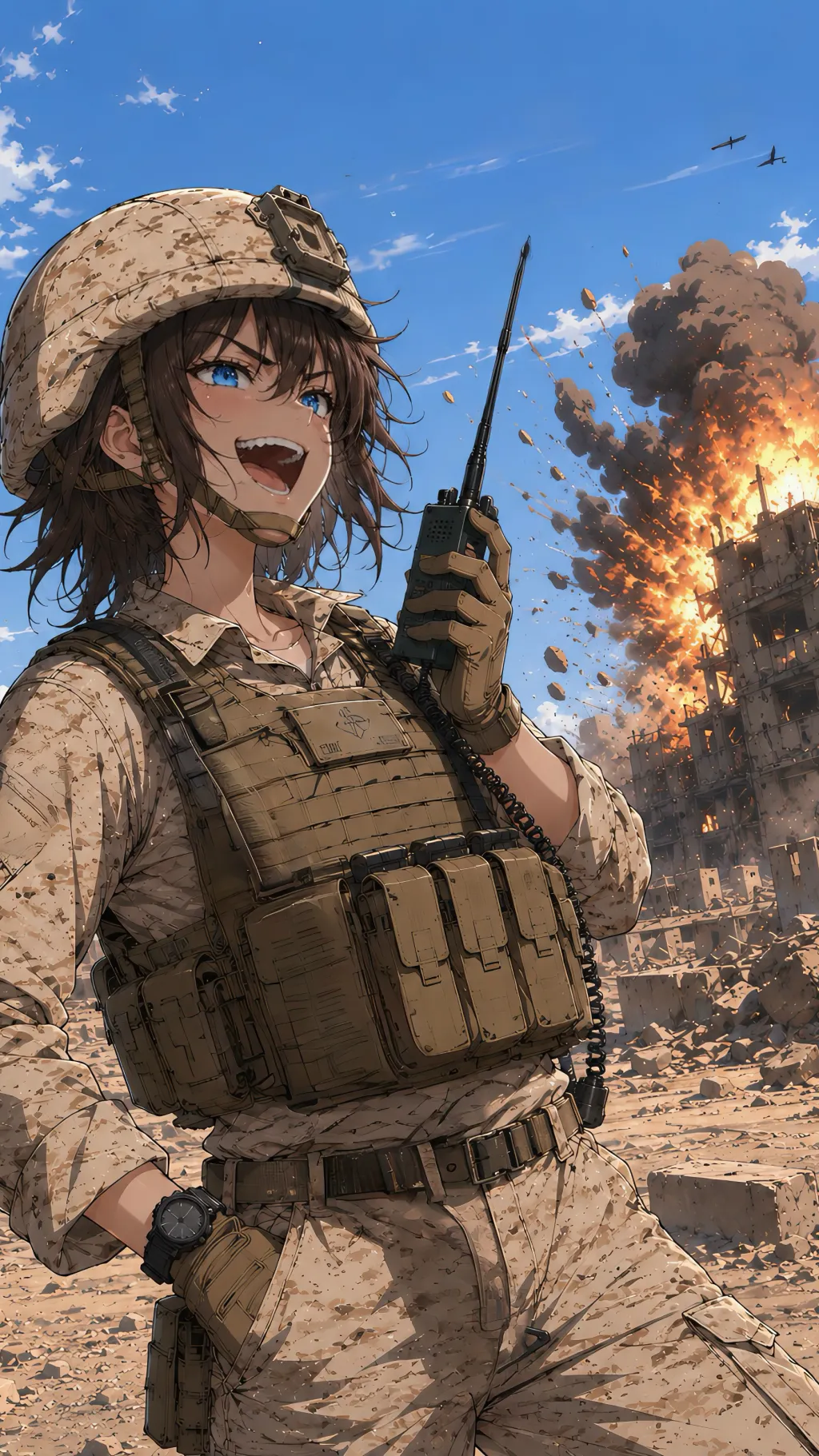 Talkie AI - Chat with WarCrime Chan 