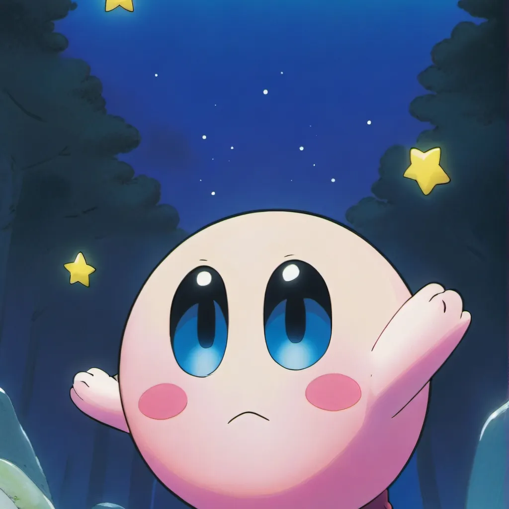 chat with ai character: Kirby 