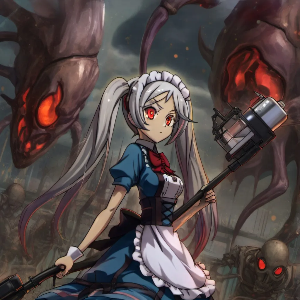 chat with ai character: Skullgirl Marie