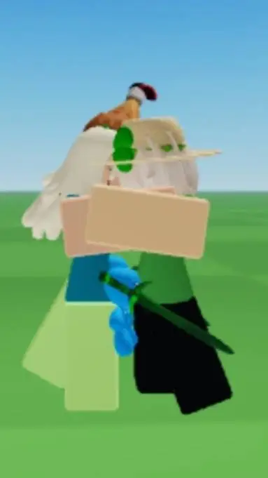 ai character: Greenicecream!! background