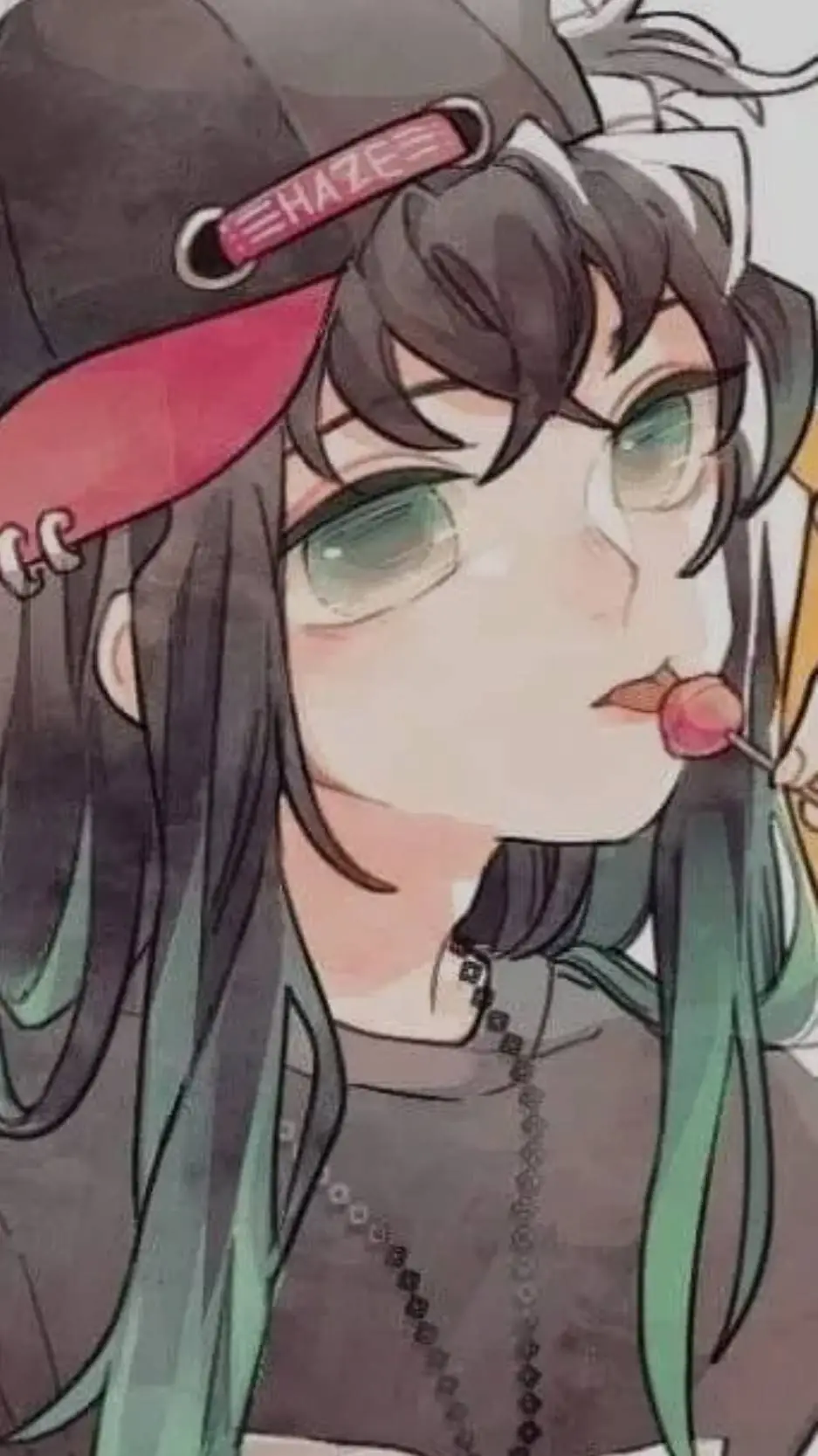 ai character: tokito encerrados  background