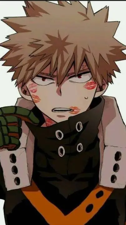 ai character: bakugo pelea  background