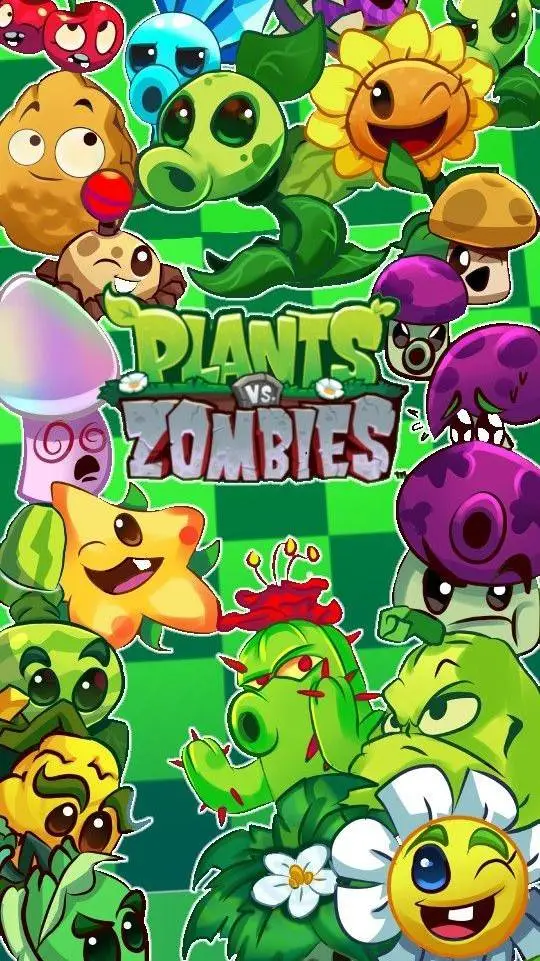 ai character: plantas vs zombies background