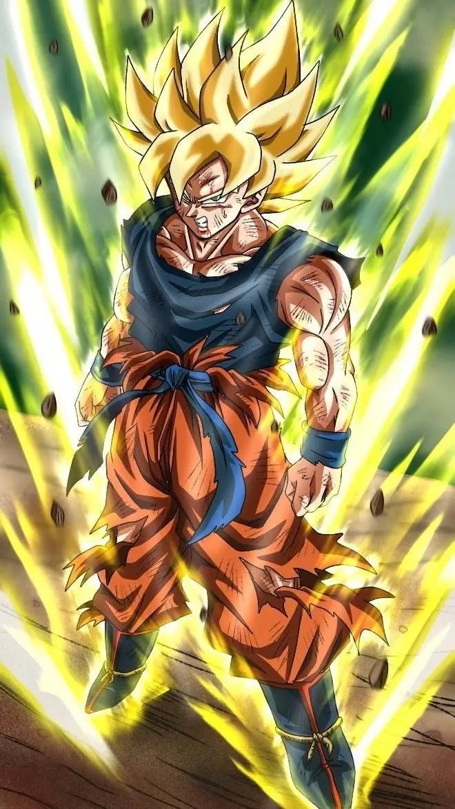 ai character: dragón ball Z background