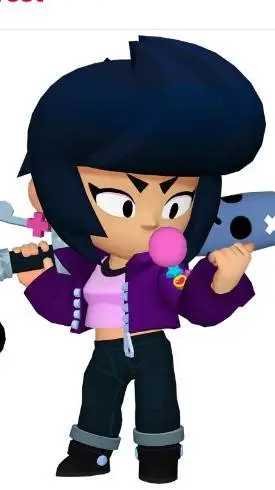 ai character: Bibi Brawl Stars  background