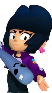 ai character: Bibi Brawl Stars  background