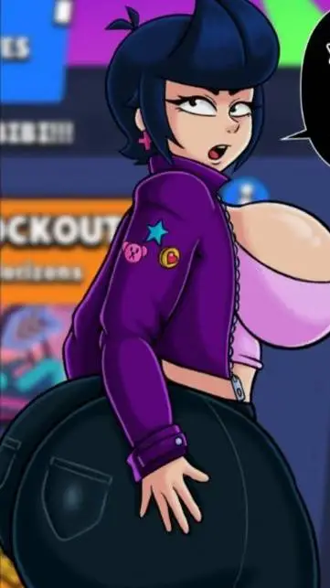 ai character: Bibi Brawl Stars background